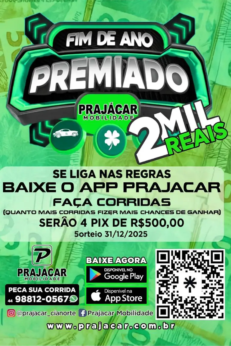 Fim de Ano Premiado PrajáCar 2025